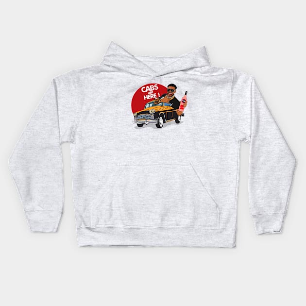 Jersey Shore CABS ARE HERE! Kids Hoodie by tharrisunCreative